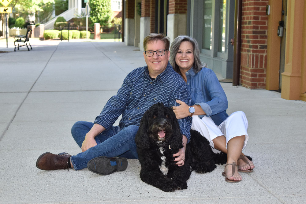 Christy, Mark and George Jacob